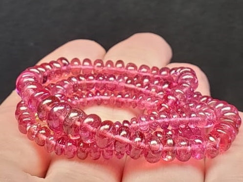 Tourmaline - Pink EO+ 3.5-6.5mm 17inch