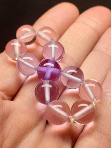 Pink Violet Flame Andara Crystal Healing Tool