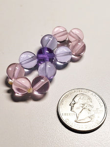 Pink Violet Flame Andara Crystal Healing Tool