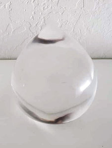 Clear (Rare) Polished Andara Crystal Pointed Egg 1.37kg TEMPLE COLLECTION