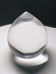Clear (Rare) Polished Andara Crystal Pointed Egg 1.37kg TEMPLE COLLECTION