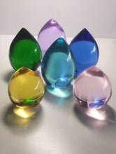 Load image into Gallery viewer, Pink Andara Crystal Pointed Egg