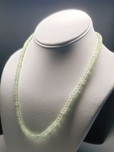 Prehnite - Green EO++ 4-7mm 20inch