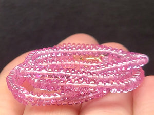 Pink Sapphire EO++ 3-3.5mm 19inch