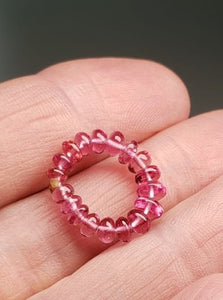 Tourmaline - Pink Gem Healing Ring