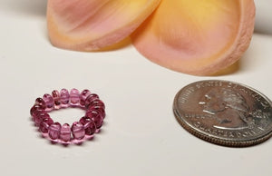Tourmaline - Pink Gem Healing Ring
