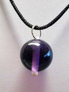 Purple Andara Crystal Pendant (1 x 16mm)