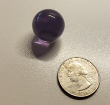 Load image into Gallery viewer, Purple Andara Crystal Mini Sphere 20mm