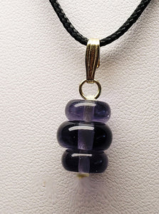 Purple Andara Crystal Pendant