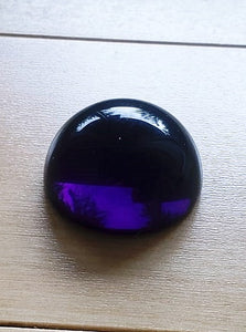 Purple Andara Crystal Cabochon 30mm