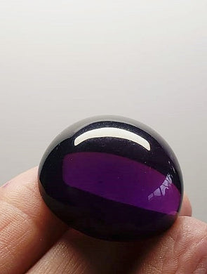 Purple Andara Crystal Cabochon 30mm