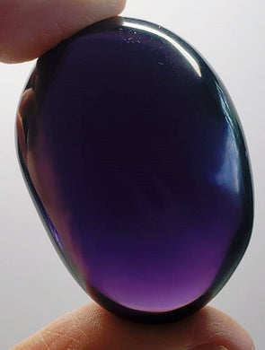 Purple Andara Crystal Hand Piece 80g