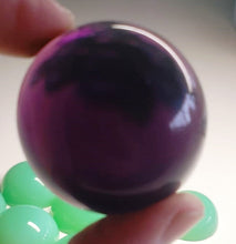 Load image into Gallery viewer, Purple Andara Crystal Cabochon