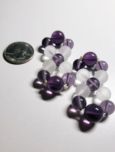 Purple Color Ray Andara Crystal Healing Tool PAIR