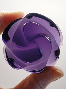 Purple Andara Crystal Rose