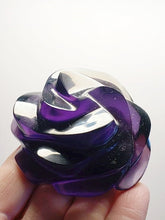 Load image into Gallery viewer, Purple Andara Crystal Rose