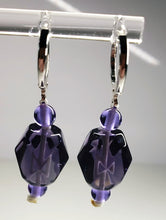 Load image into Gallery viewer, Purple &amp; Violet Andara Crystal Earrings*