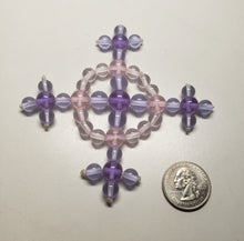 Load image into Gallery viewer, Pink Violet Flame Andara Crystal Healing Tool Dorje