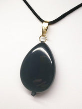 Load image into Gallery viewer, Obsidian - Rainbow Therapeutic Pendant C