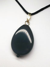 Load image into Gallery viewer, Obsidian - Rainbow Therapeutic Pendant D