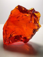 Load image into Gallery viewer, Red with Orange Traditional Andara Crystal 1.03kg
