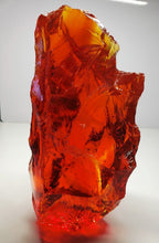 Load image into Gallery viewer, Red with Orange Traditional Andara Crystal 1.115kg