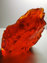 Load image into Gallery viewer, Red with Orange Traditional Andara Crystal 1.162kg