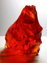 Load image into Gallery viewer, Red with Orange Traditional Andara Crystal 1.162kg