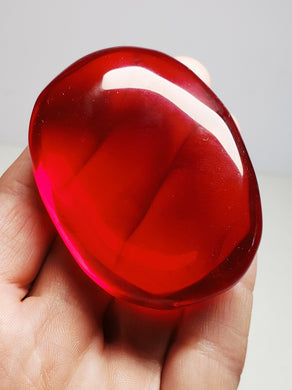 Red Andara Crystal Hand Piece 108g