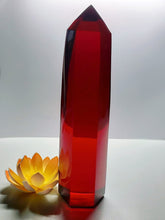 Load image into Gallery viewer, Red (Deep) Andara Crystal Generator 8.75inch
