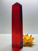 Load image into Gallery viewer, Red (Deep) Andara Crystal Generator 8inch