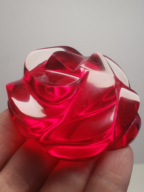 Red Andara Crystal Rose