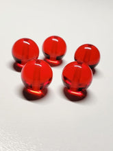 Load image into Gallery viewer, Red Andara Crystal 15mm Beads