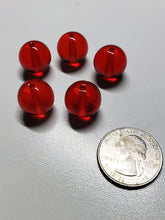 Load image into Gallery viewer, Red Andara Crystal 15mm Beads