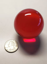 Load image into Gallery viewer, Red Andara Crystal Sphere 2 inch