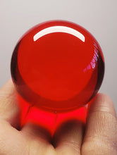 Load image into Gallery viewer, Red Andara Crystal Sphere 2 inch