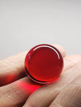 Load image into Gallery viewer, Red Andara Crystal Mini Sphere 20mm