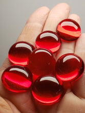 Load image into Gallery viewer, Red / Lion&#39;s Heart Andara Crystal Cabochon Chakra Set