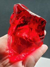 Load image into Gallery viewer, Red (Deep)Traditional Andara Crystal 268g