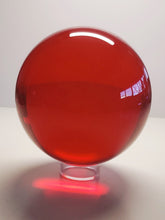 Load image into Gallery viewer, Red Andara Crystal Sphere 3.75 inch