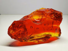Load image into Gallery viewer, Red with Orange &amp; Yellow Traditional Andara Crystal 398g