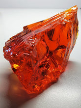 Load image into Gallery viewer, Red with Orange Traditional Andara Crystal 650g