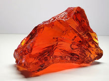 Load image into Gallery viewer, Red with Orange Traditional Andara Crystal 650g