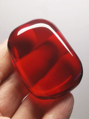 Red Andara Crystal Hand Piece 66g