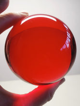Load image into Gallery viewer, Red Andara Crystal Sphere 3inch