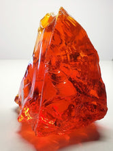 Load image into Gallery viewer, Red with Orange Traditional Andara Crystal 702g