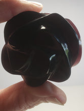 Load image into Gallery viewer, Purple Reddish Andara Crystal Rose