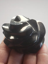 Load image into Gallery viewer, Purple Reddish Andara Crystal Rose