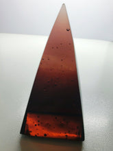 Load image into Gallery viewer, Purple - Reddish Andara Crystal Nubian Pyramid 3in x 1.5in