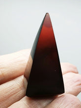 Load image into Gallery viewer, Purple - Reddish Andara Crystal Nubian Pyramid 1.5in x .75in